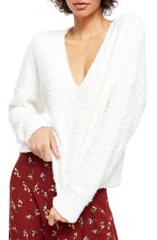 Free People Finder Keepers V-Neck Sweater   Nordstrom at Nordstrom